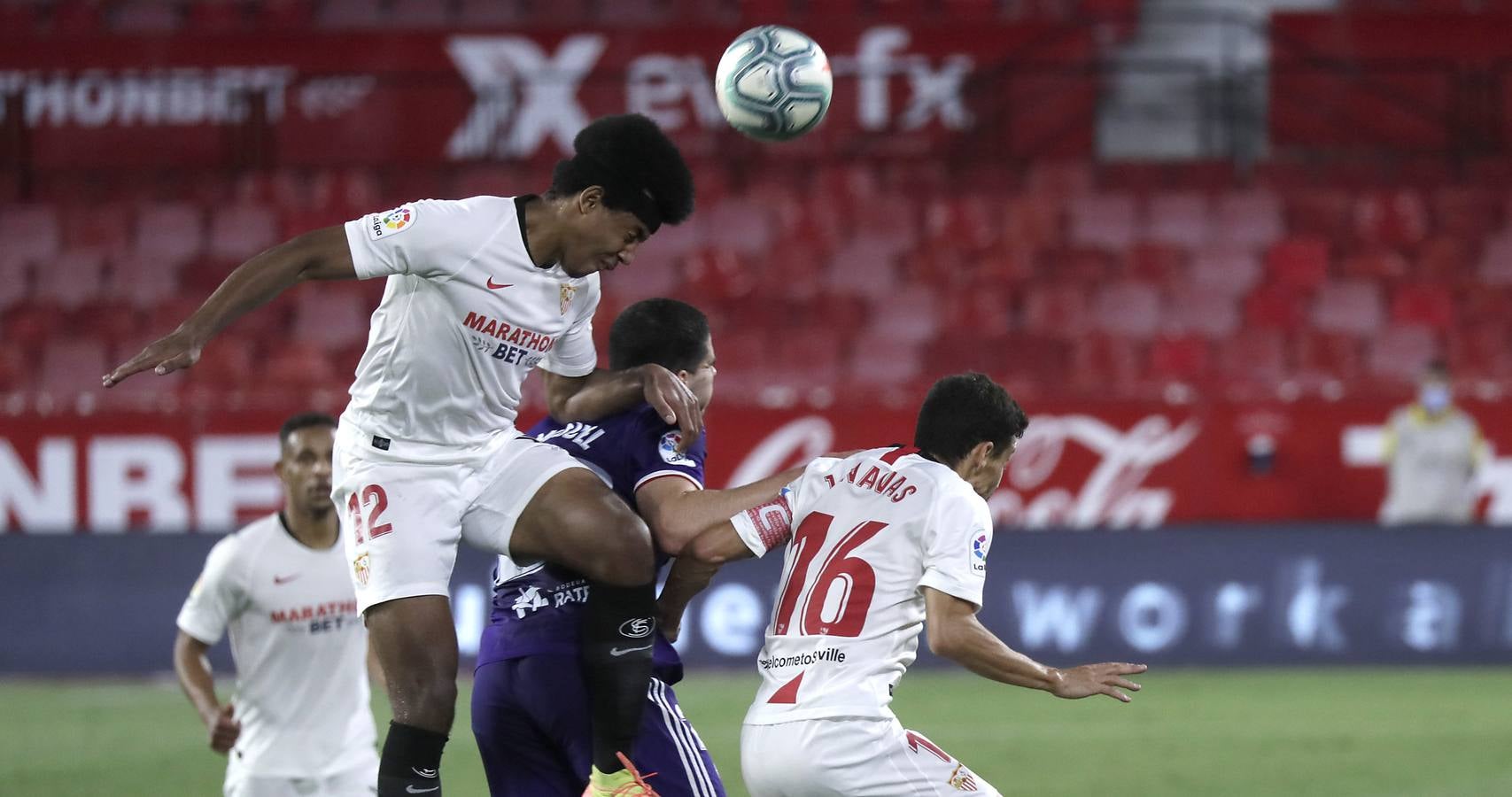 En imágenes, el Sevilla-Valladolid en el Sánchez-Pizjúan