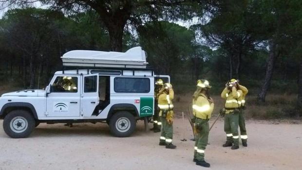Controlado un incendio forestal en Tarifa