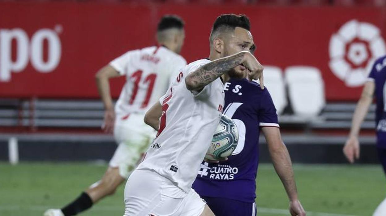 En imágenes, el Sevilla-Valladolid en el Sánchez-Pizjúan