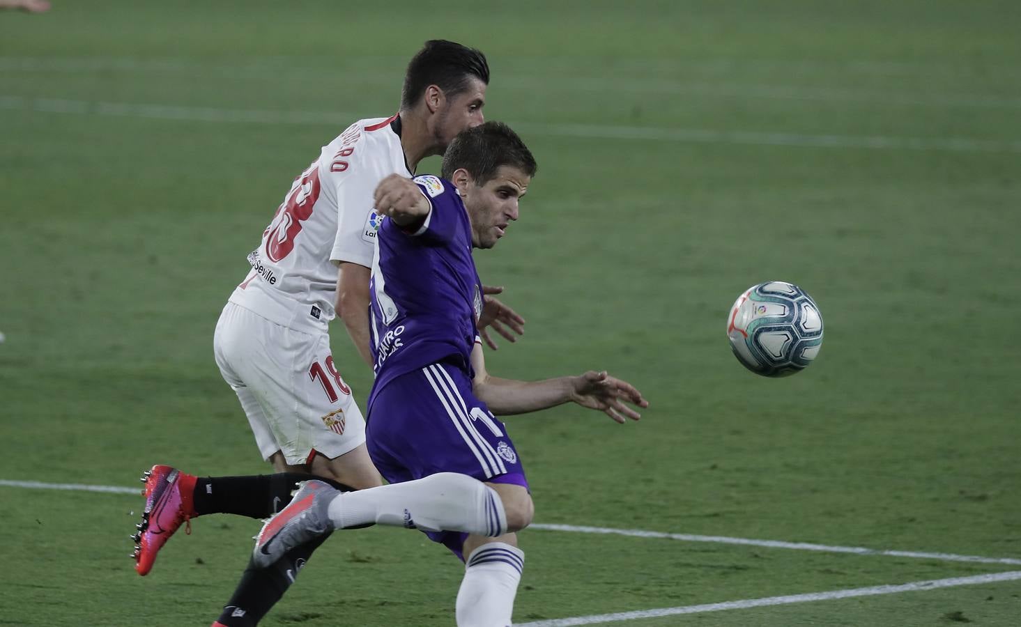 En imágenes, el Sevilla-Valladolid en el Sánchez-Pizjúan