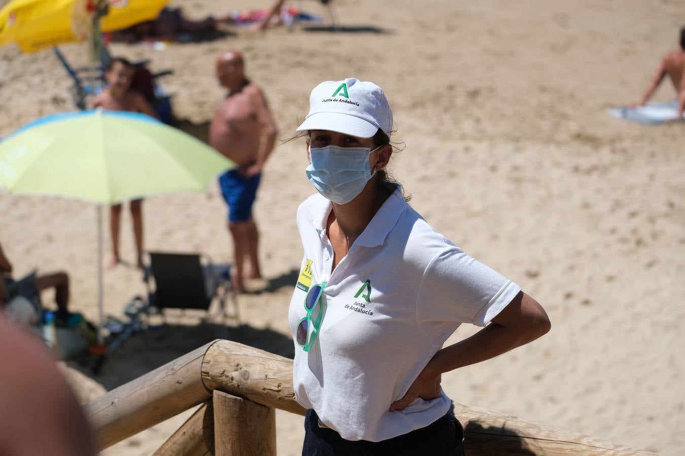 Ambiente en las playas del Puerto de Santa María