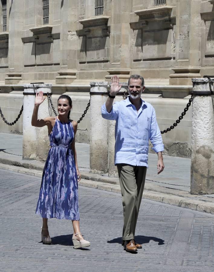 En fotos: los Reyes, en la Catedral y el Alcázar