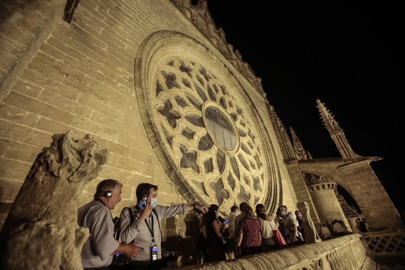 En fotos: la Catedral de Sevilla, bajo las estrellas