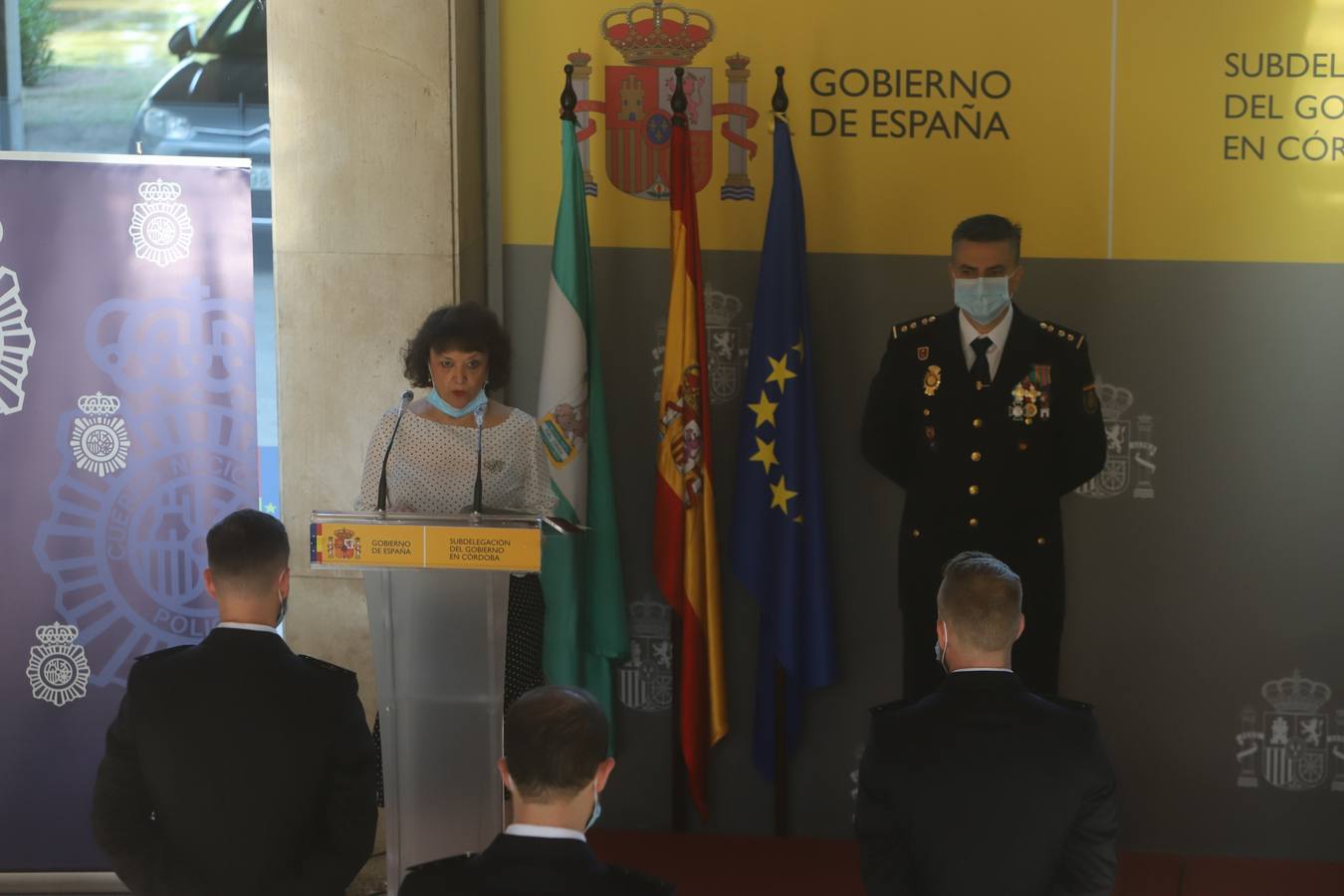 Córdoba acoge la jura de nuevos policías nacionales, en imágenes