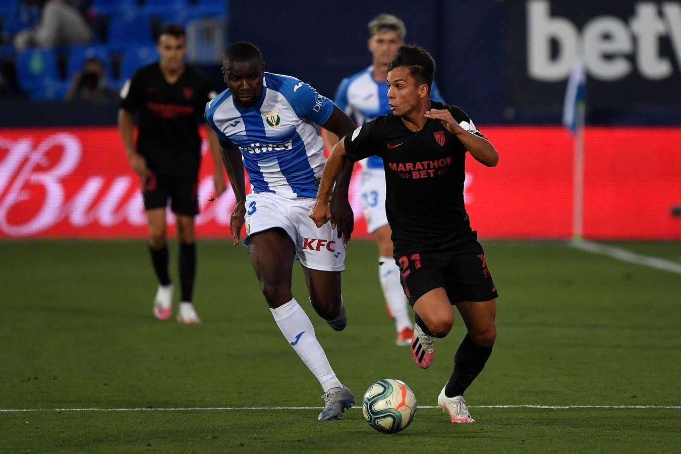 El partido Leganés-Sevilla en imágenes