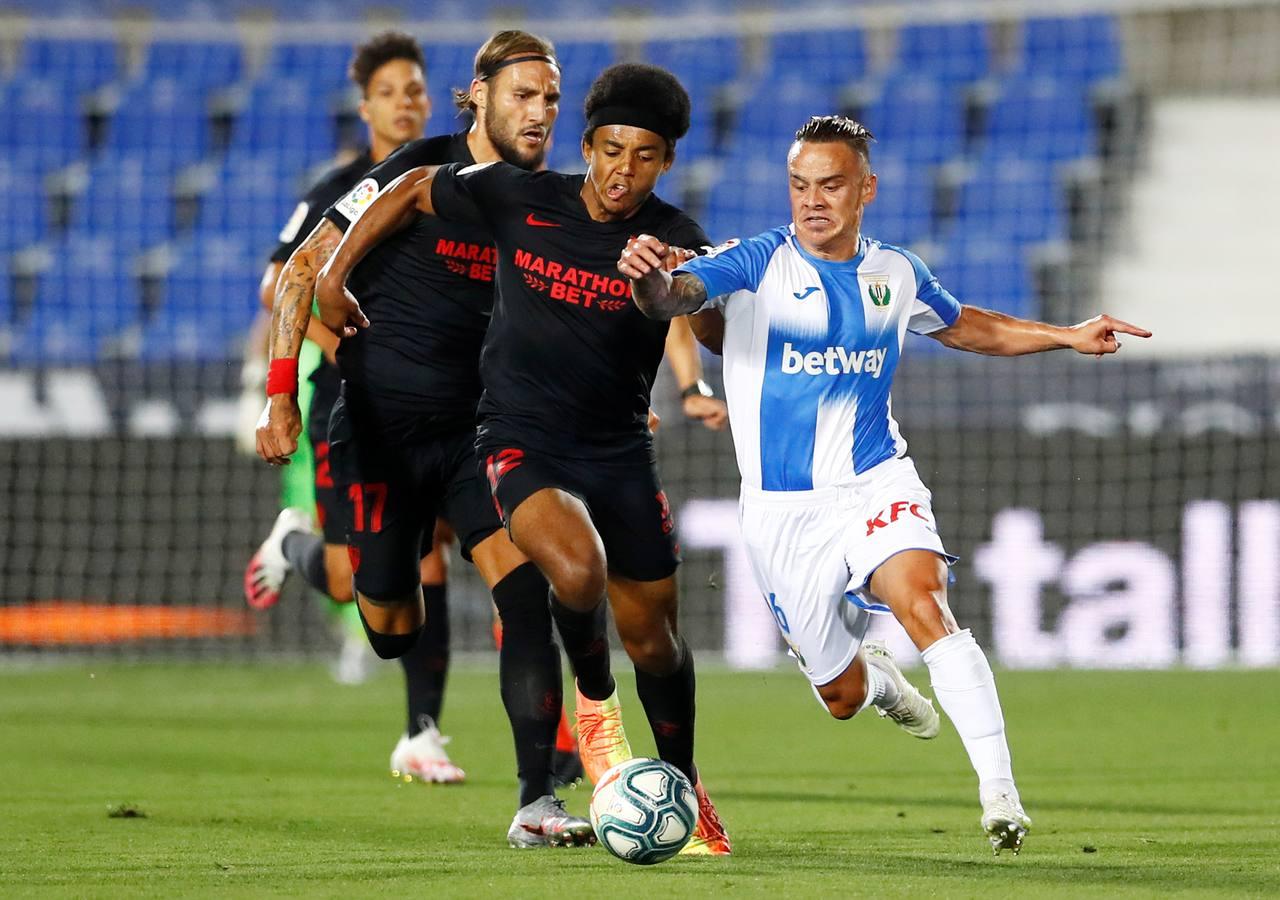 El partido Leganés-Sevilla en imágenes