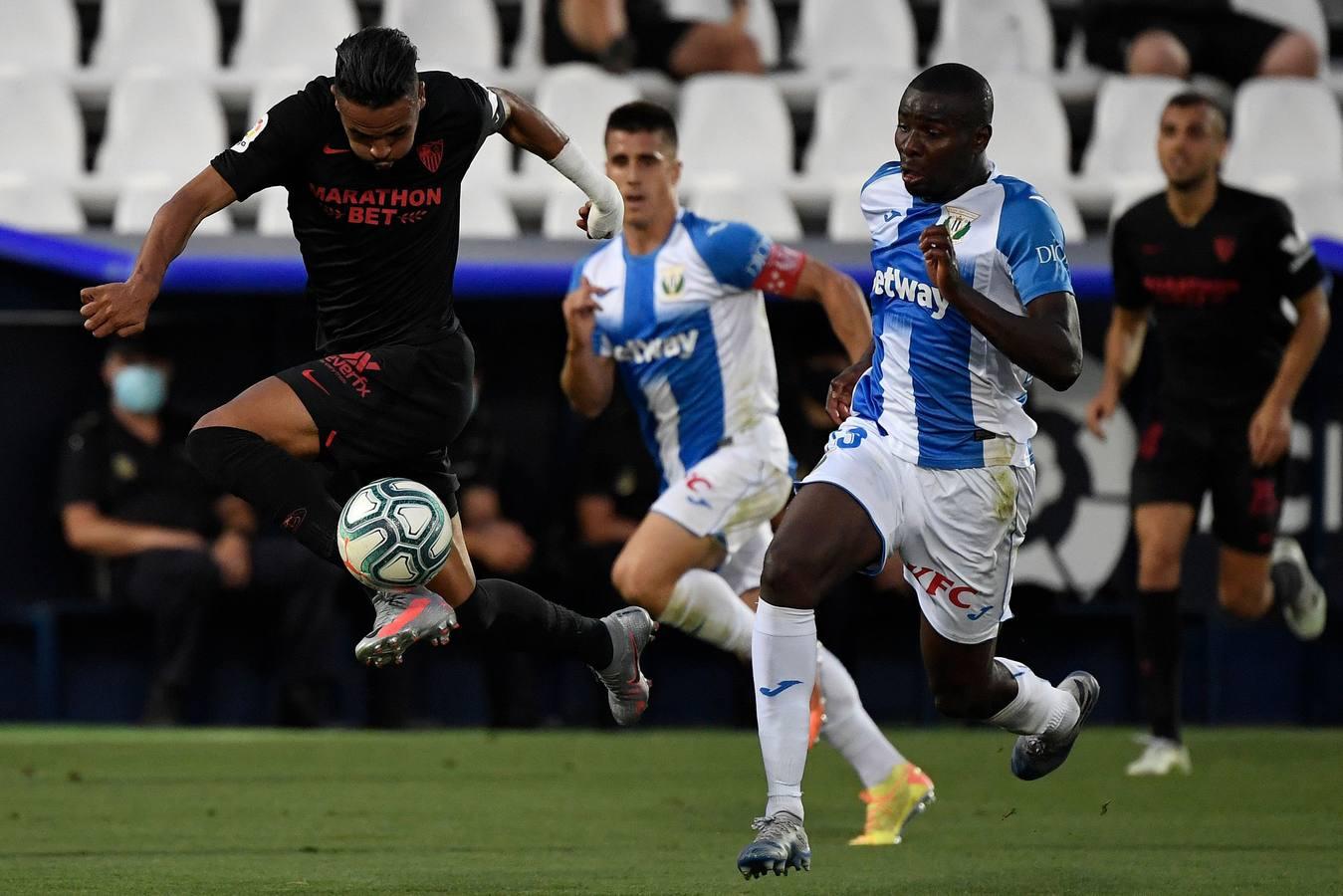 El partido Leganés-Sevilla en imágenes