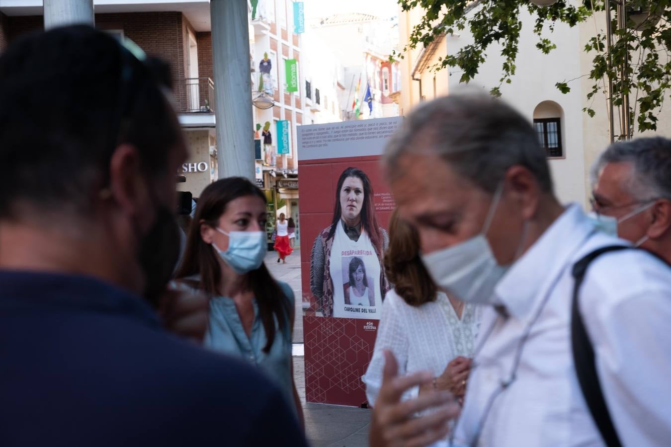 En imágenes, el acto de apoyo en Córdoba a la familia de Paco Molina