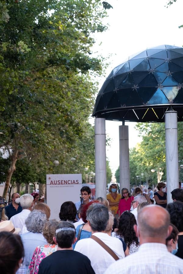 En imágenes, el acto de apoyo en Córdoba a la familia de Paco Molina