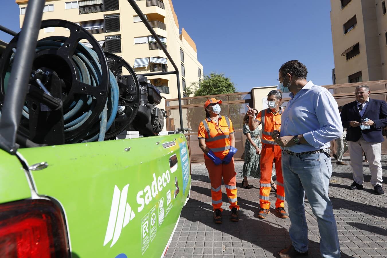 La nueva metodología de trabajo de Sadeco, en imágenes