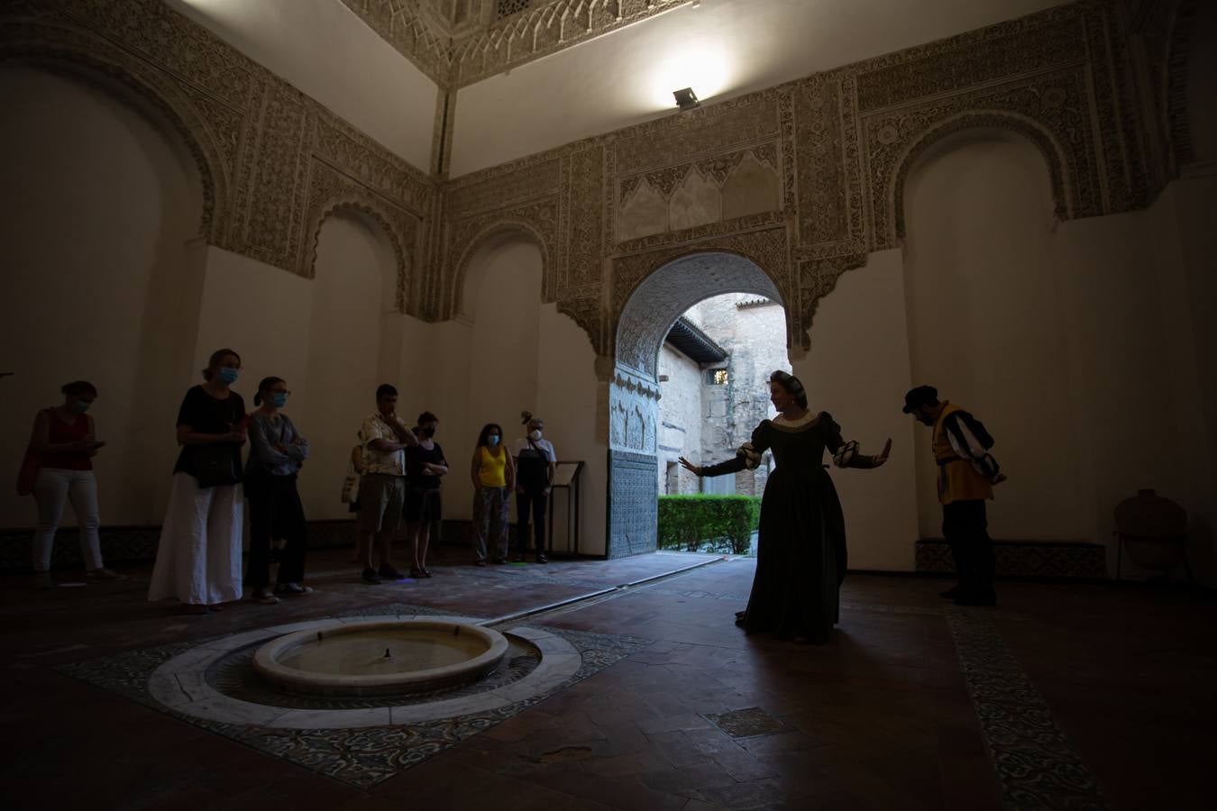 Vuelven las visitas teatralizadas al Alcázar de Sevilla