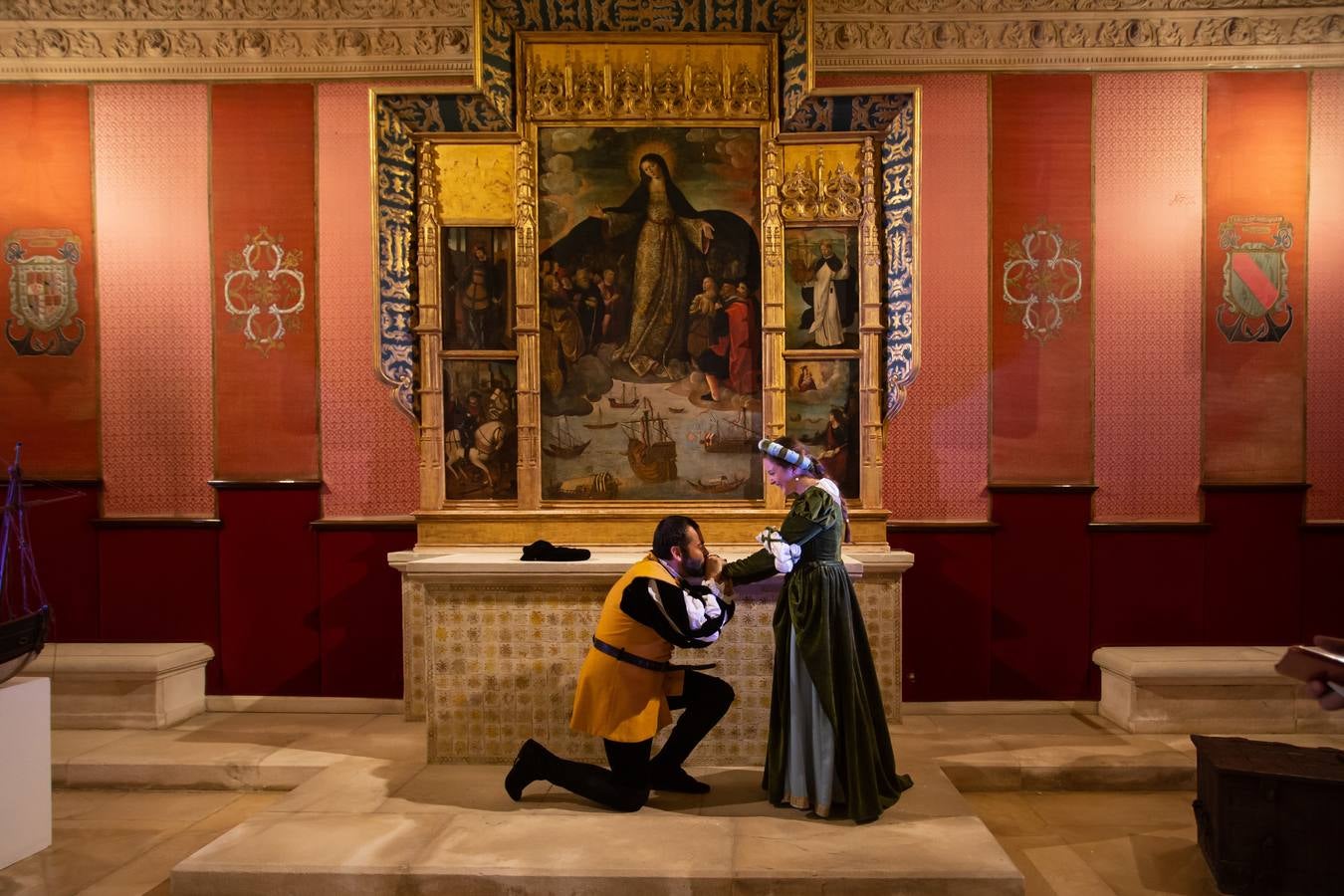 Vuelven las visitas teatralizadas al Alcázar de Sevilla