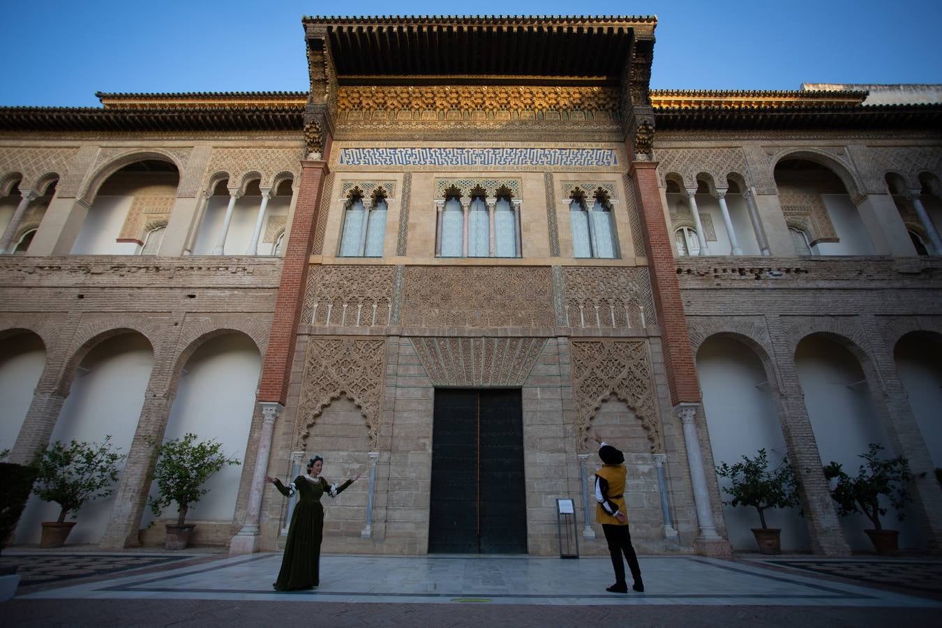 Vuelven las visitas teatralizadas al Alcázar de Sevilla