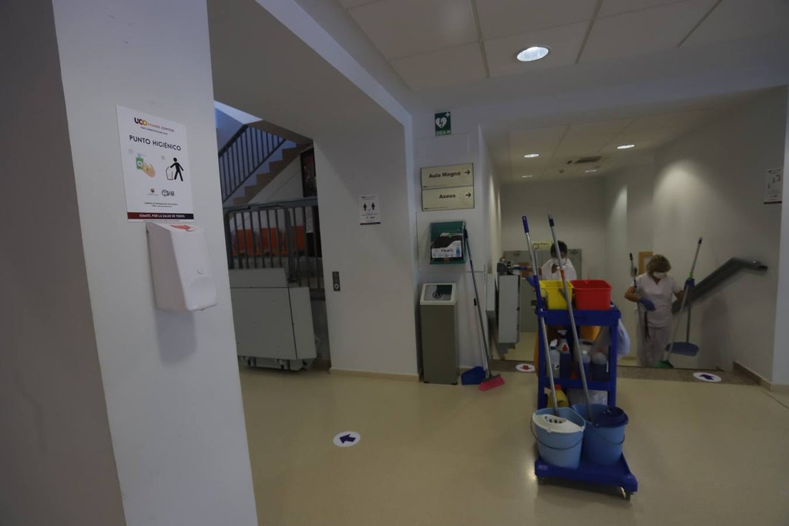 En imágenes, los preparativos para la Selectividad 2020 en Córdoba