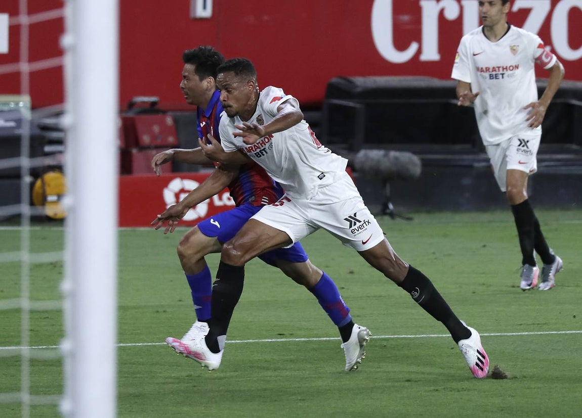 En imágenes, el Sevilla-Eibar en el Sánchez-Pizjuán