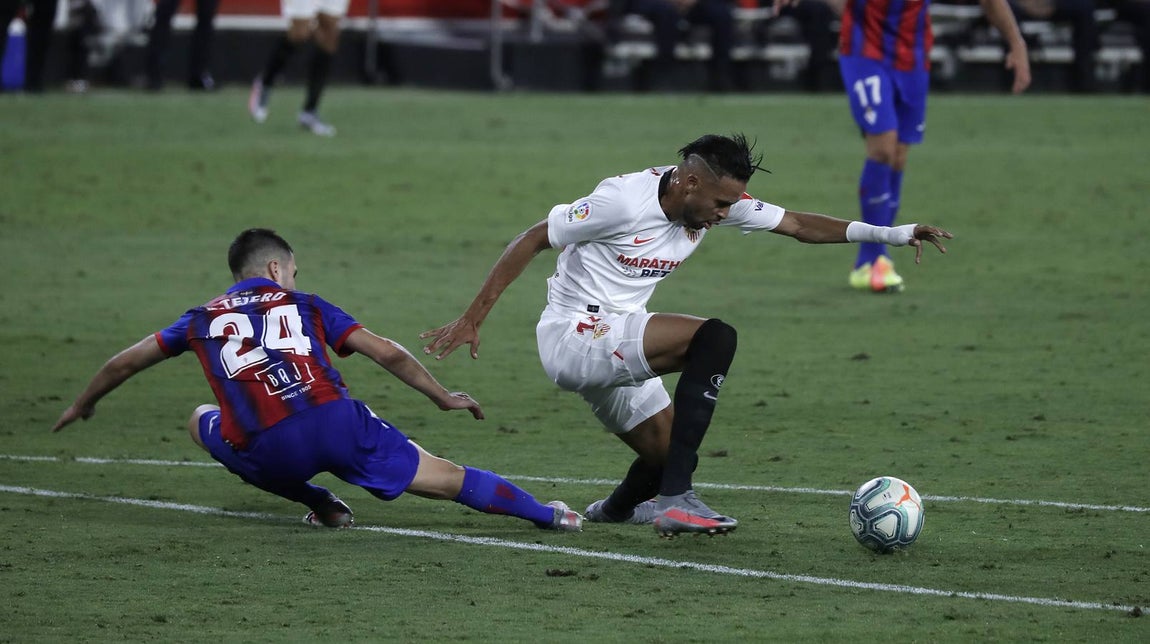 En imágenes, el Sevilla-Eibar en el Sánchez-Pizjuán