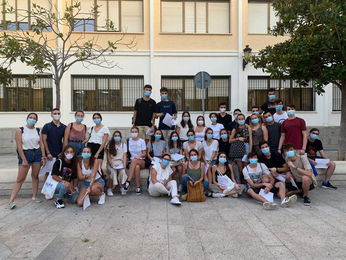 Normalidad en el inicio de la Selectividad del Covid-19 en Cádiz