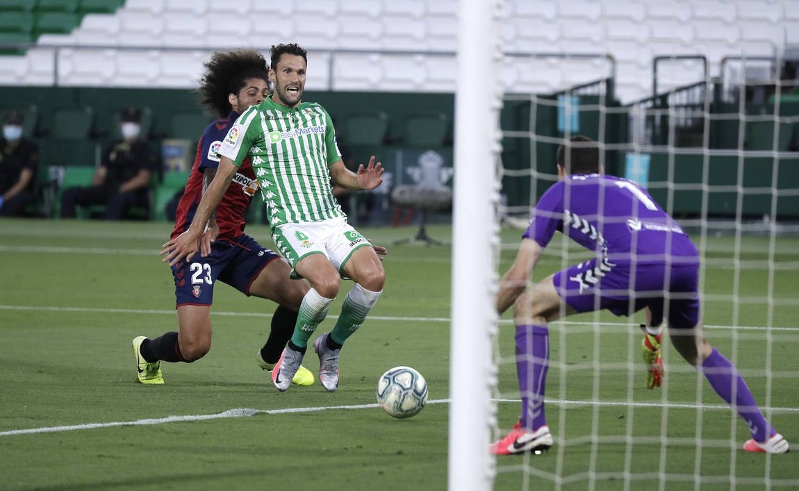 En imágenes, el encuentro entre el Betis y el Osasuna en el Benito Villamarín