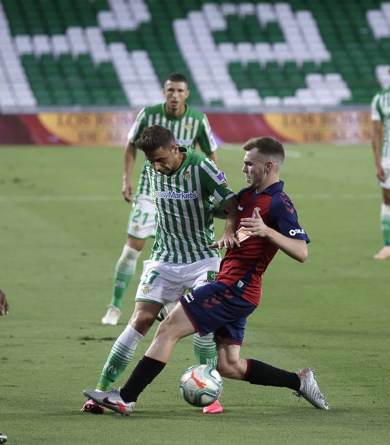 En imágenes, el encuentro entre el Betis y el Osasuna en el Benito Villamarín