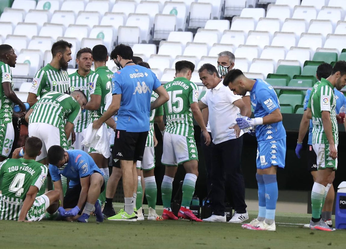 En imágenes, el encuentro entre el Betis y el Osasuna en el Benito Villamarín