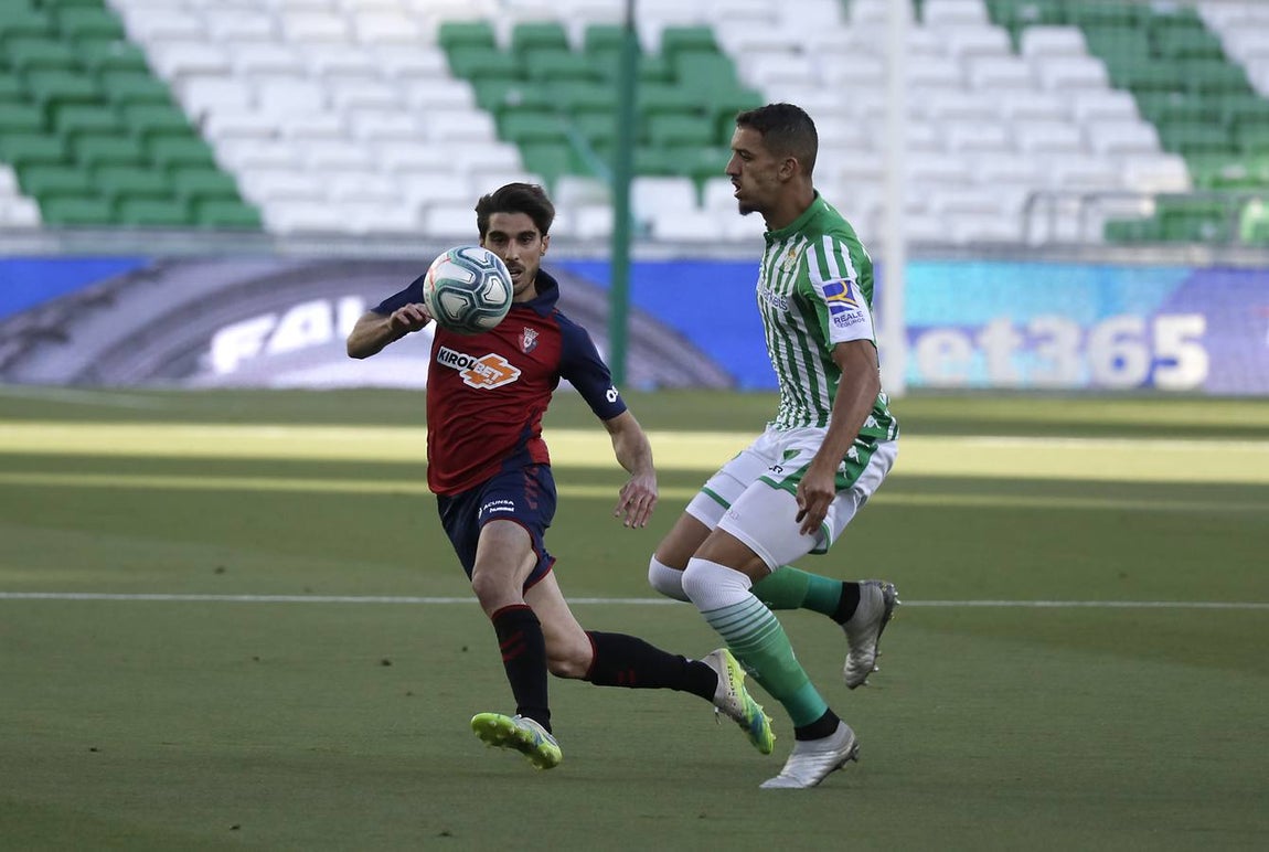 En imágenes, el encuentro entre el Betis y el Osasuna en el Benito Villamarín