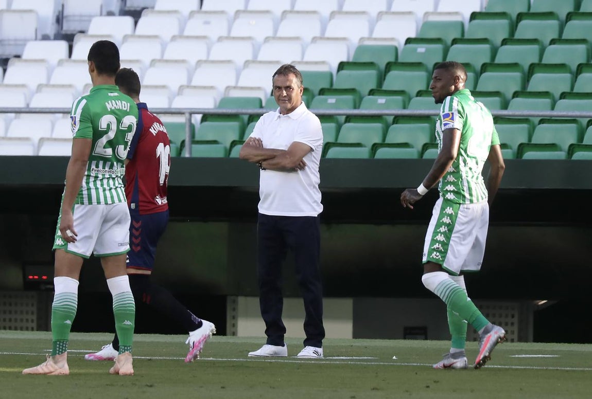 En imágenes, el encuentro entre el Betis y el Osasuna en el Benito Villamarín