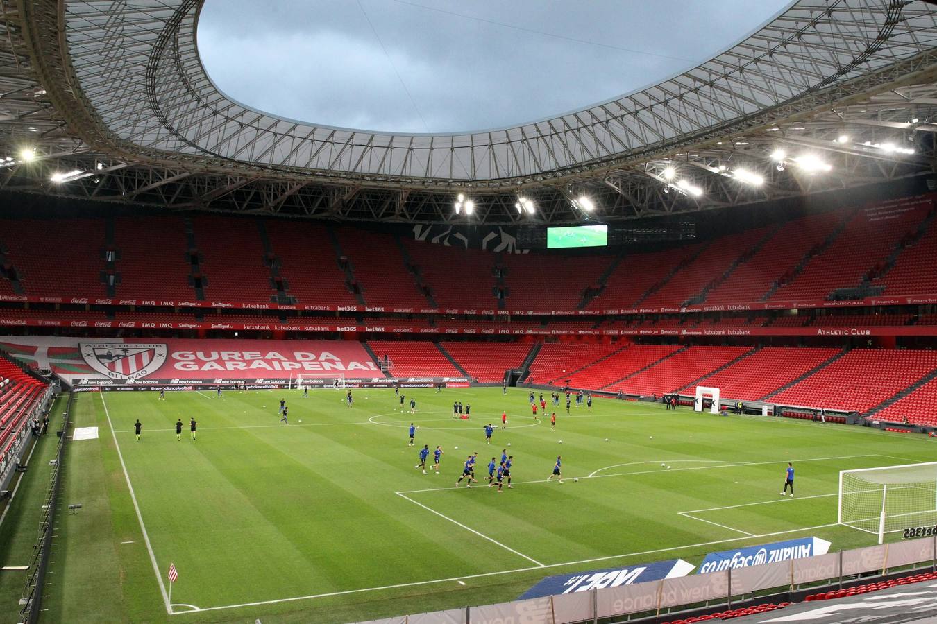 En imágenes, el encuentro entre el Athletic de Bilbao y el Sevilla F.C. en San Mamés