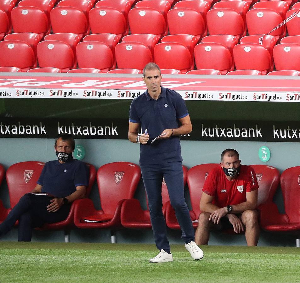 En imágenes, el encuentro entre el Athletic de Bilbao y el Sevilla F.C. en San Mamés