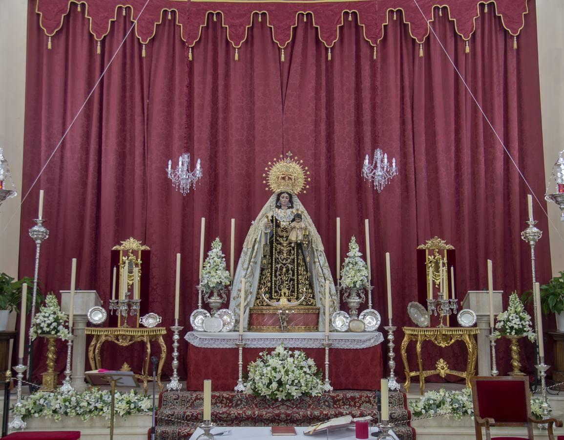 La novena extraordinaria del Carmen de San Leandro