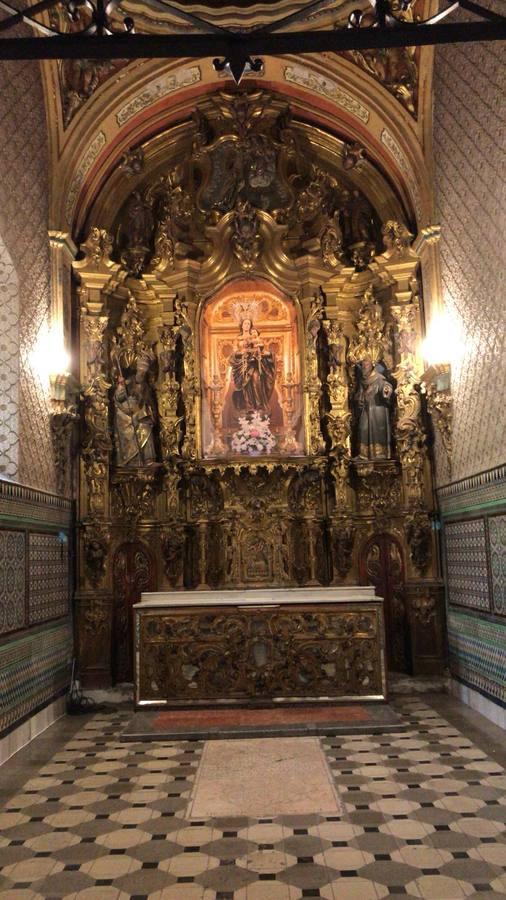 El estado actual de la capilla sacramental de San Jacinto