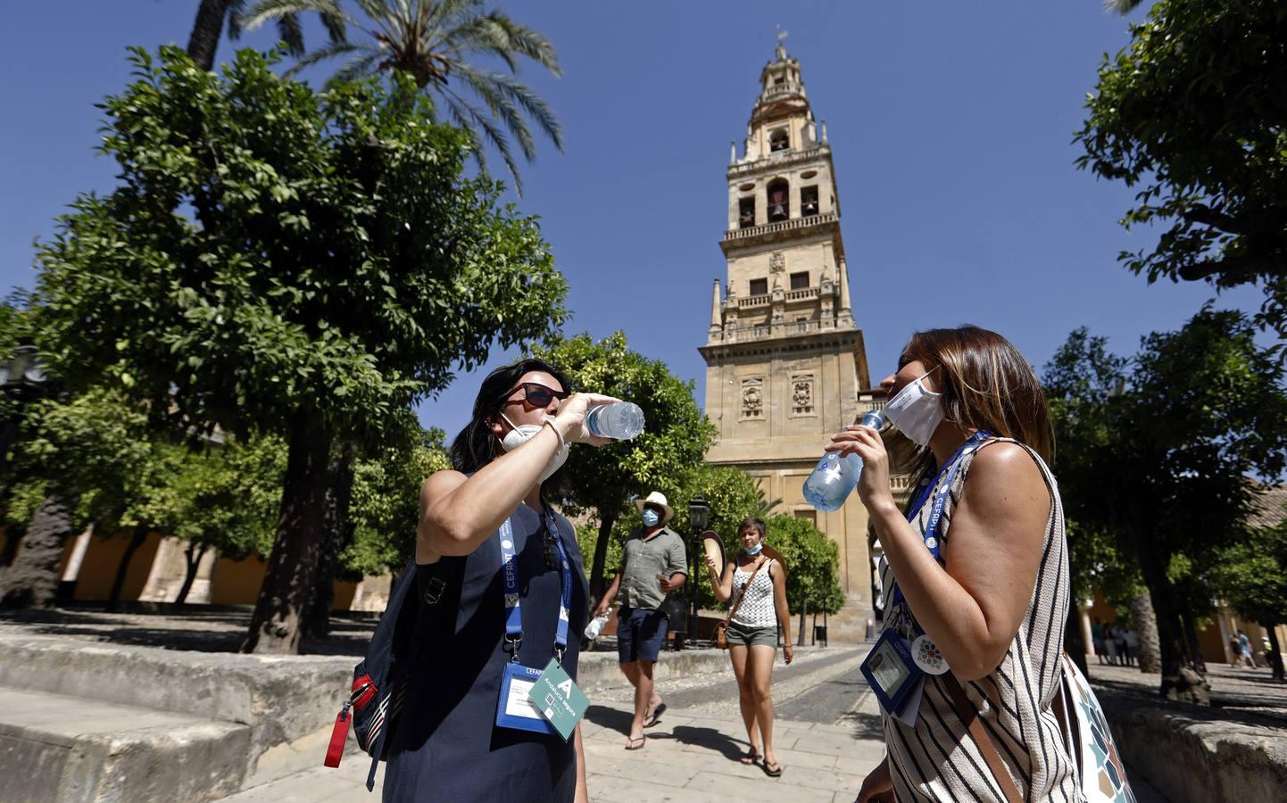 El calor sofocante de Córdoba, en imágenes