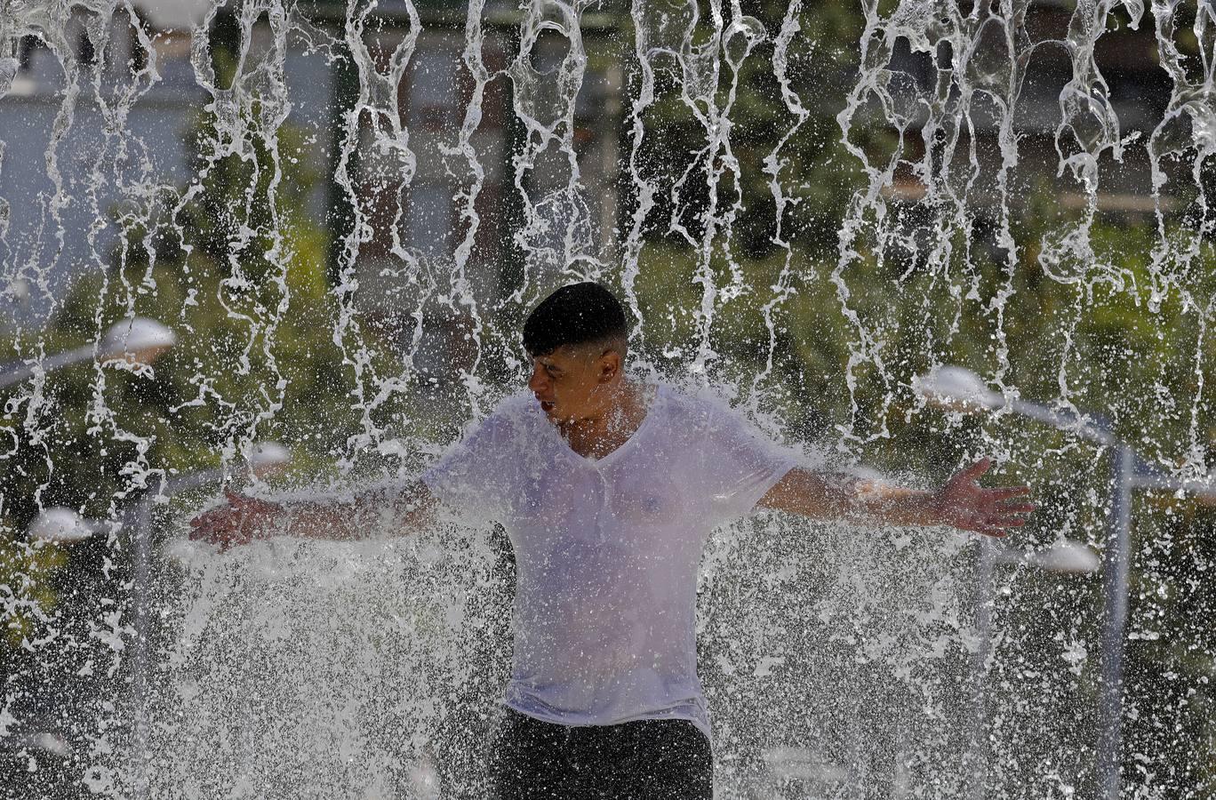 El calor sofocante de Córdoba, en imágenes