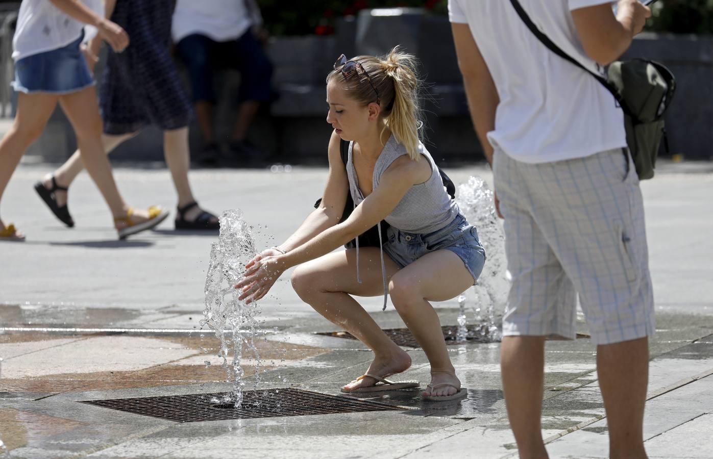 El calor sofocante de Córdoba, en imágenes