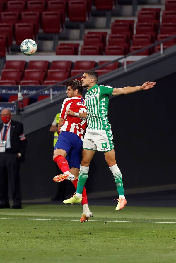 En imágenes, el encuentro entre el Atlético de Madrid y el Betis en el Wanda Metropolitano