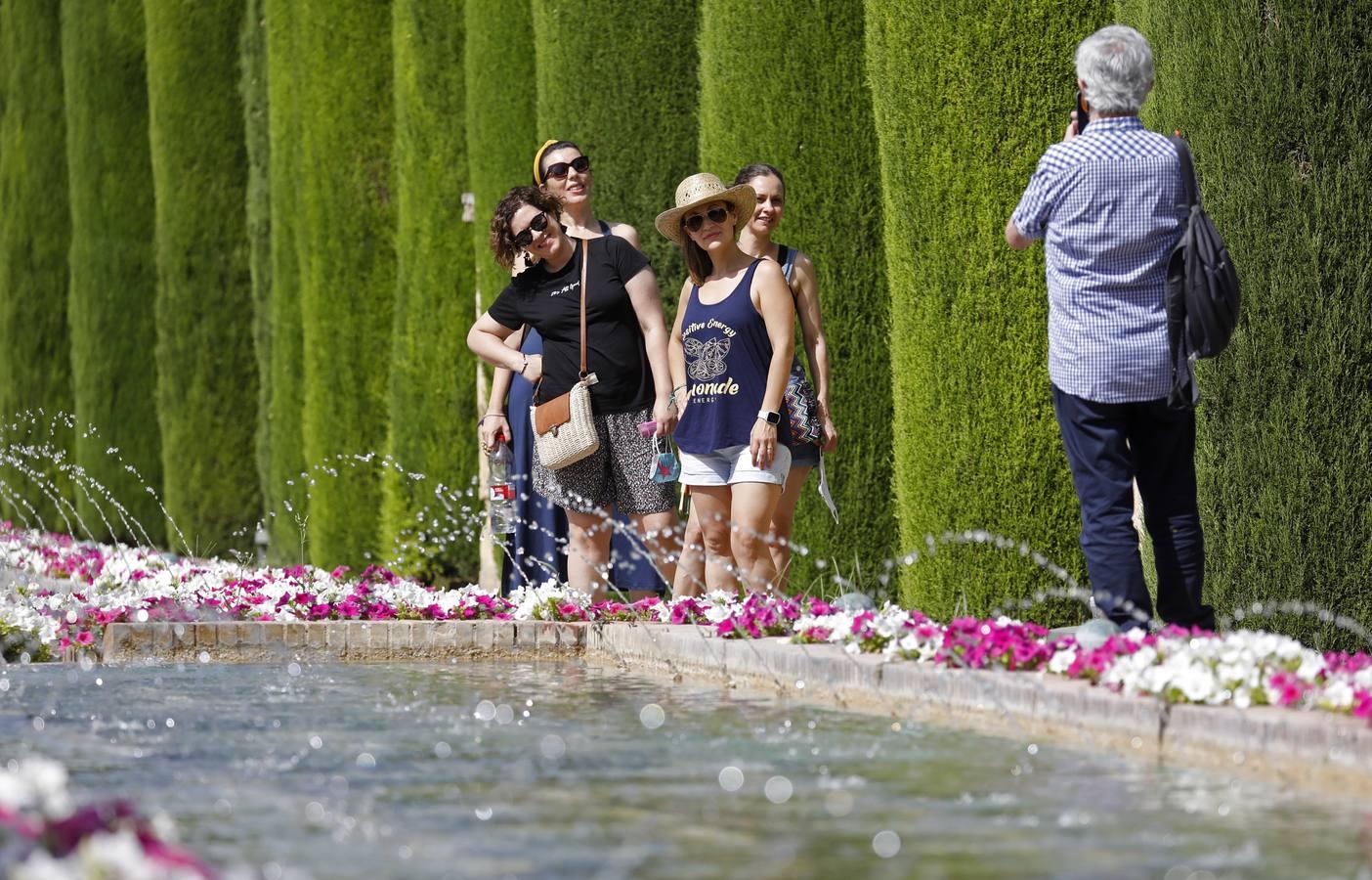 Las visitas al Alcázar de Córdoba, en imágenes