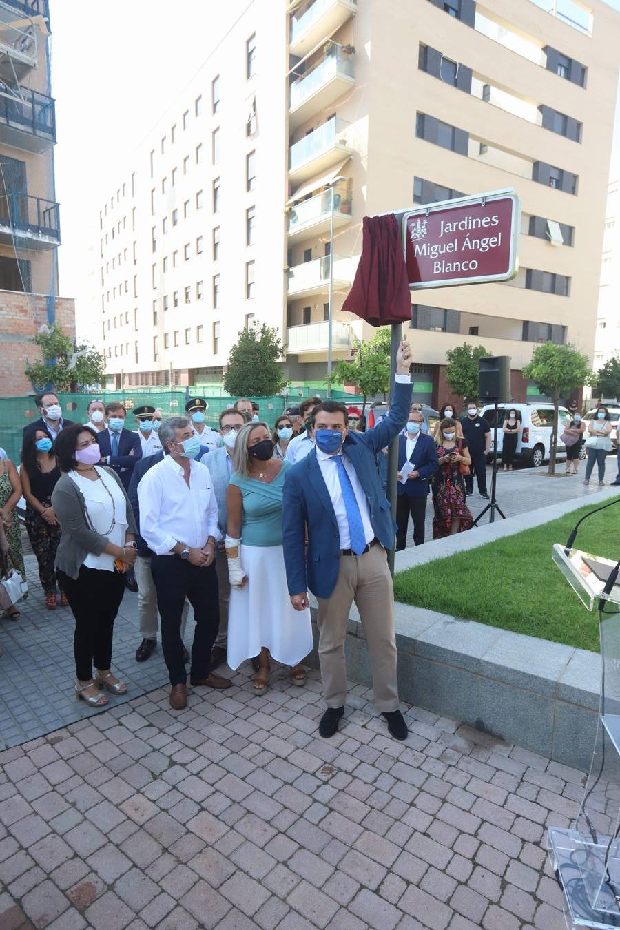 El homenaje a Miguel Ángel Blanco en Córdoba, en imágenes