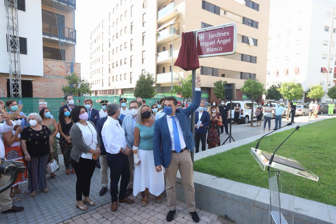 El homenaje a Miguel Ángel Blanco en Córdoba, en imágenes