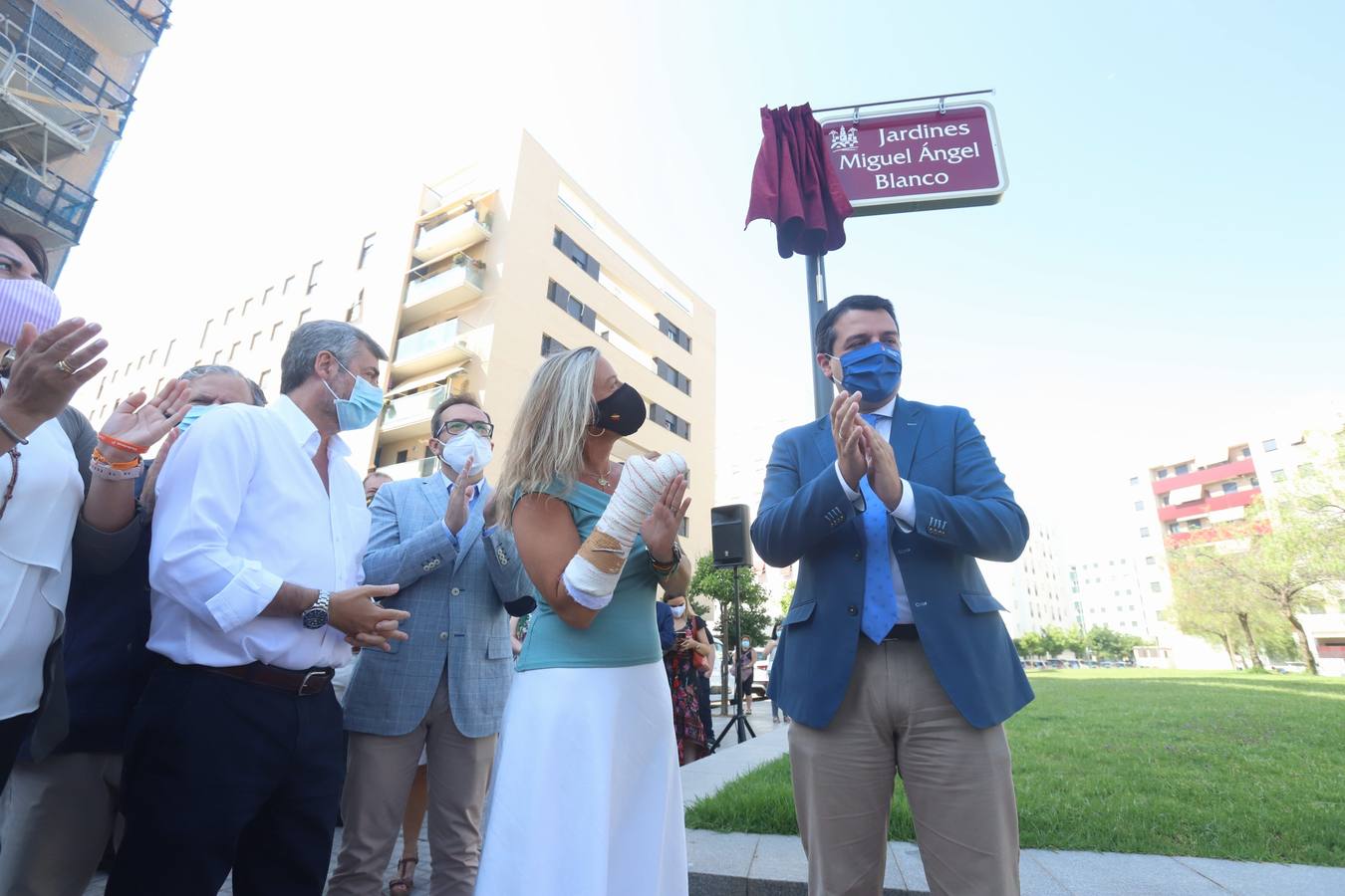 El homenaje a Miguel Ángel Blanco en Córdoba, en imágenes