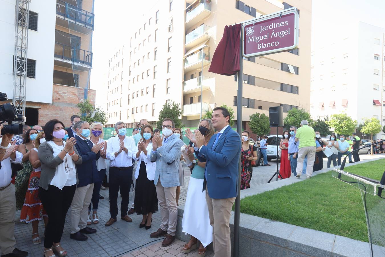 El homenaje a Miguel Ángel Blanco en Córdoba, en imágenes