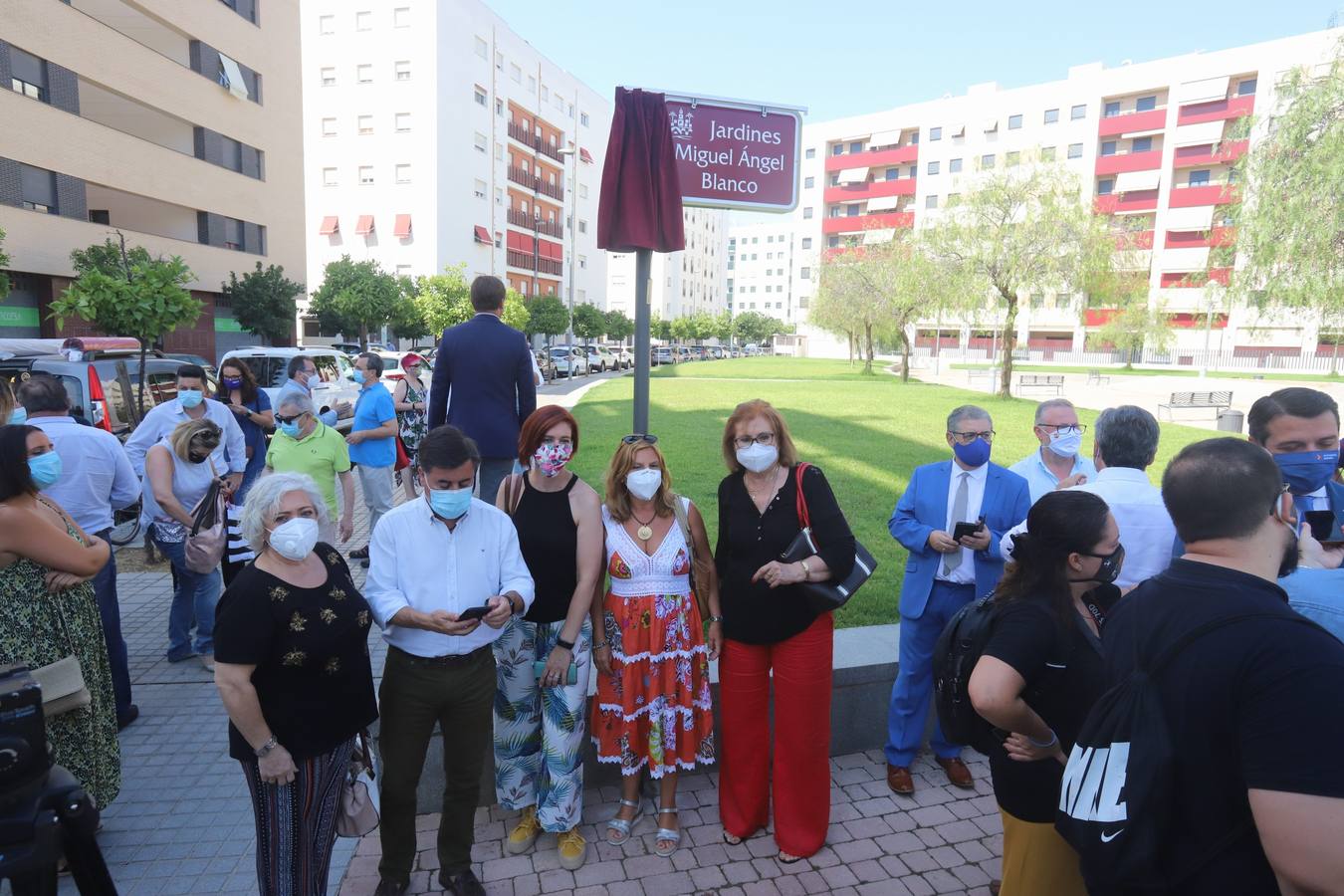 El homenaje a Miguel Ángel Blanco en Córdoba, en imágenes