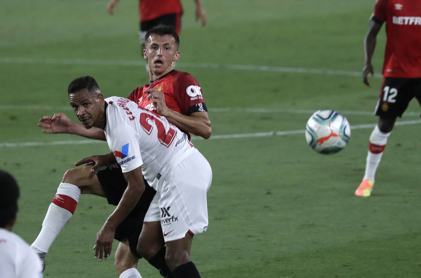 En imágenes, el encuentro entre el Sevilla FC y el Mallorca en el Sánchez Pizjuán