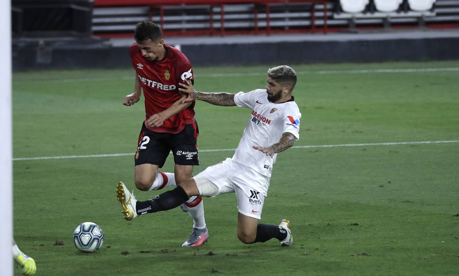 En imágenes, el encuentro entre el Sevilla FC y el Mallorca en el Sánchez Pizjuán