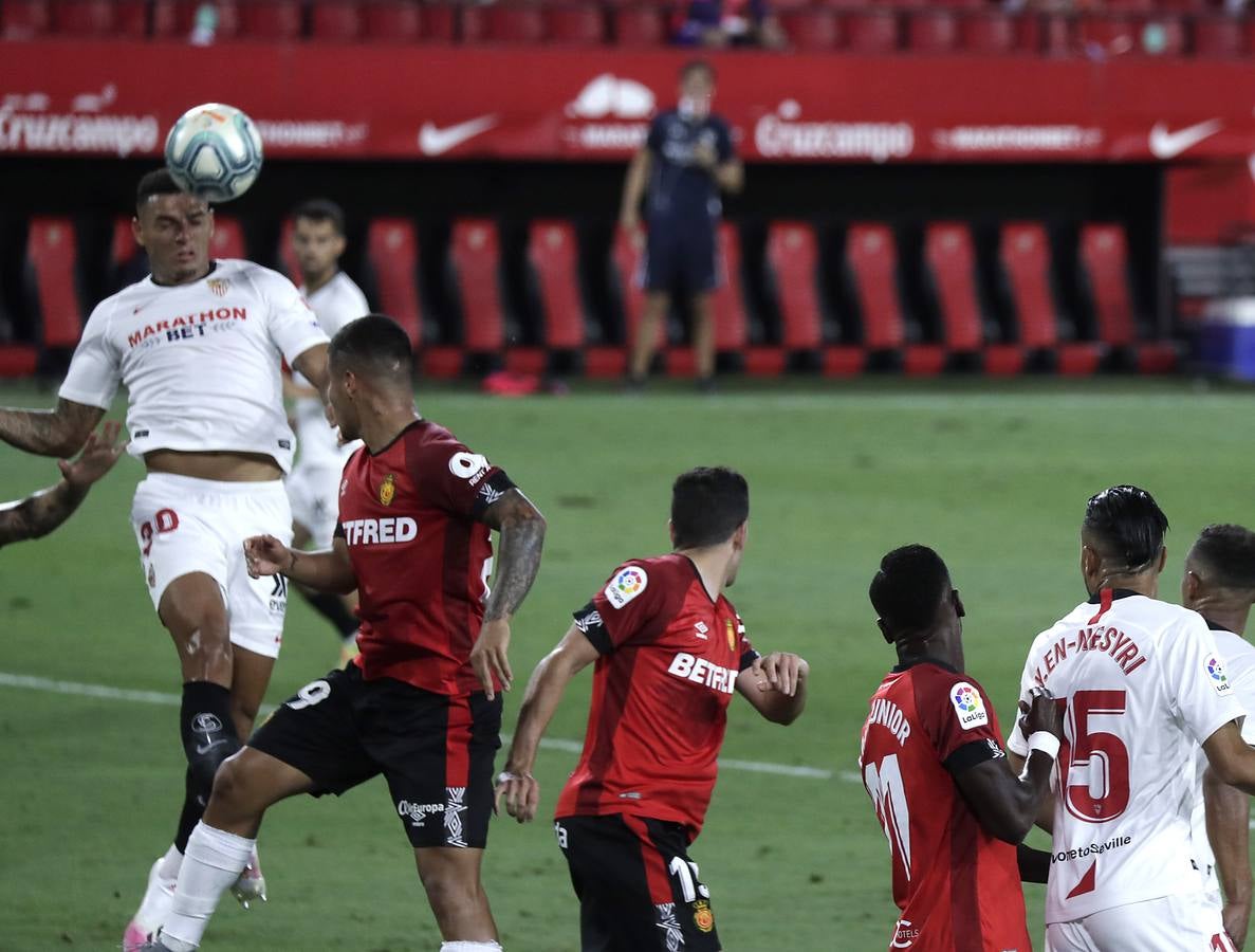 En imágenes, el encuentro entre el Sevilla FC y el Mallorca en el Sánchez Pizjuán