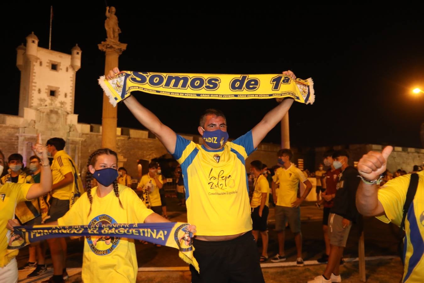 FOTOS: Cádiz celebra el ansiado ascenso de su equipo a la Primera División