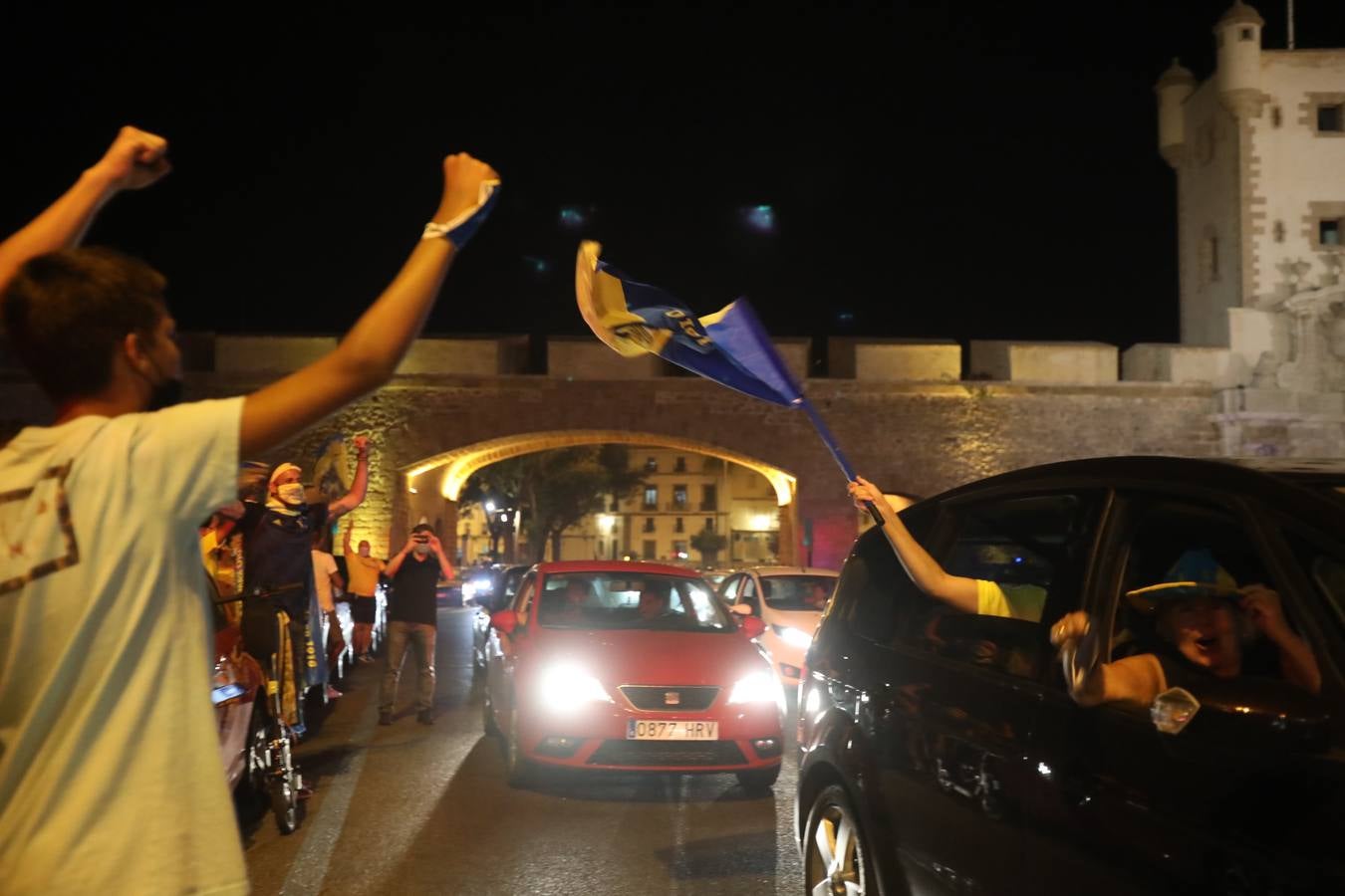 FOTOS: Cádiz celebra el ansiado ascenso de su equipo a la Primera División