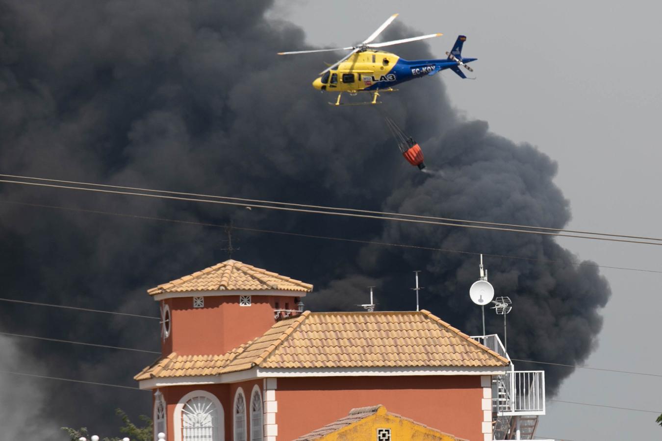 El incendio en Las Quemadillas de Córdoba, en imágenes