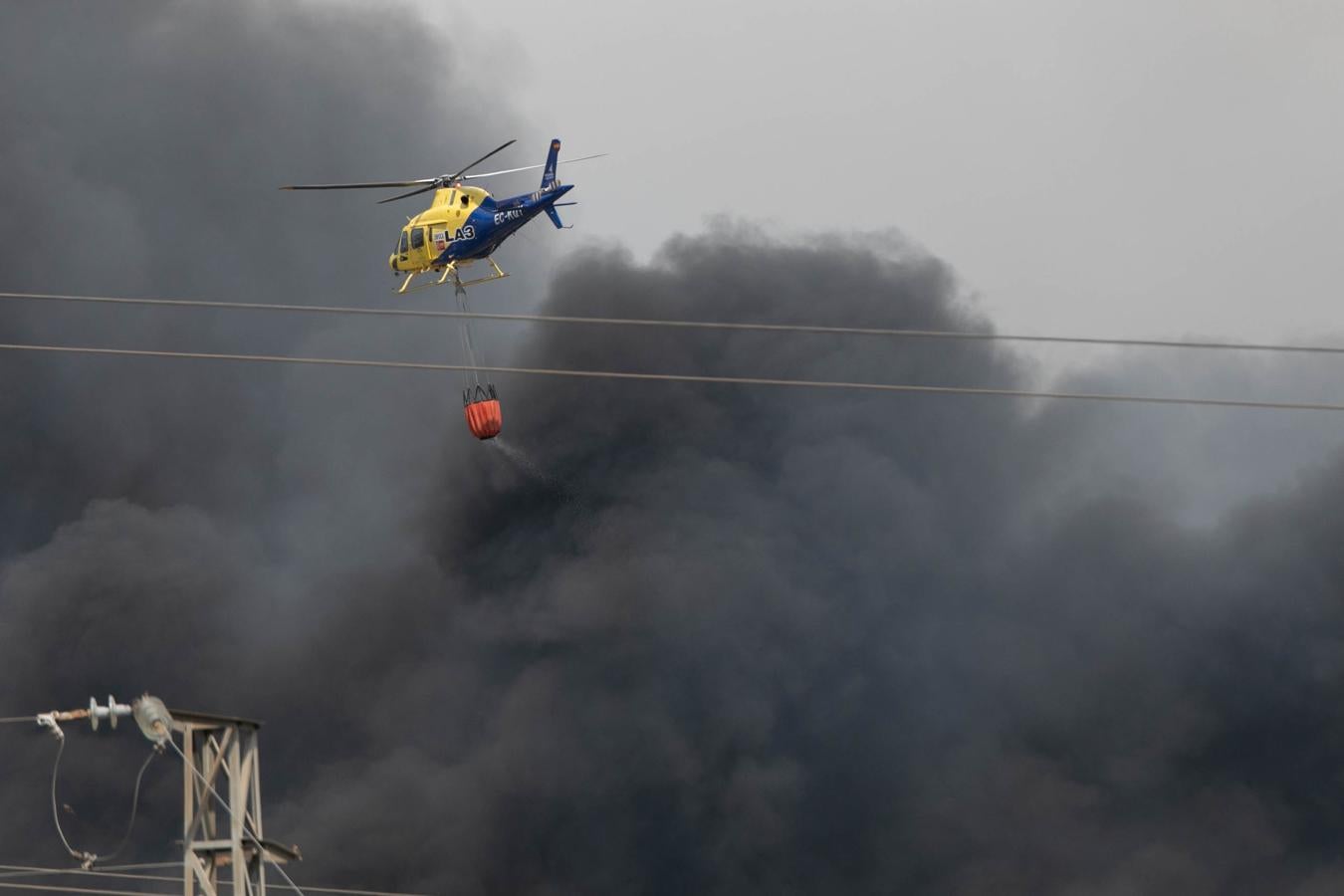 El incendio en Las Quemadillas de Córdoba, en imágenes