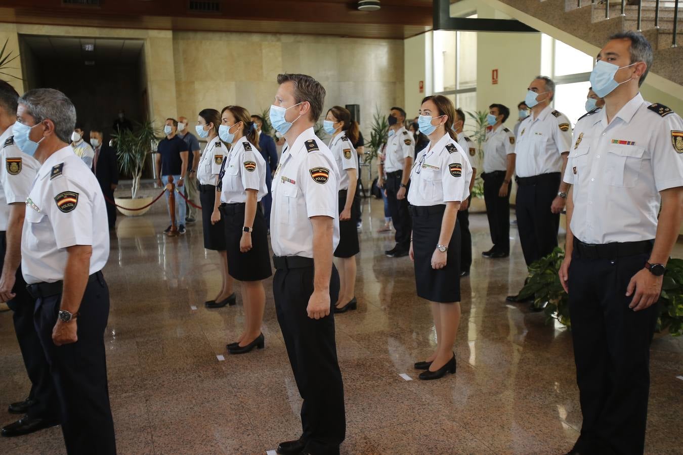 La toma de posesión del nuevo comisario jefe de la Policía Nacional en Córdoba, en imágenes