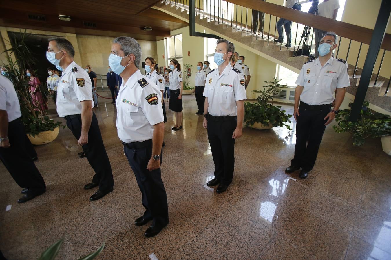 La toma de posesión del nuevo comisario jefe de la Policía Nacional en Córdoba, en imágenes