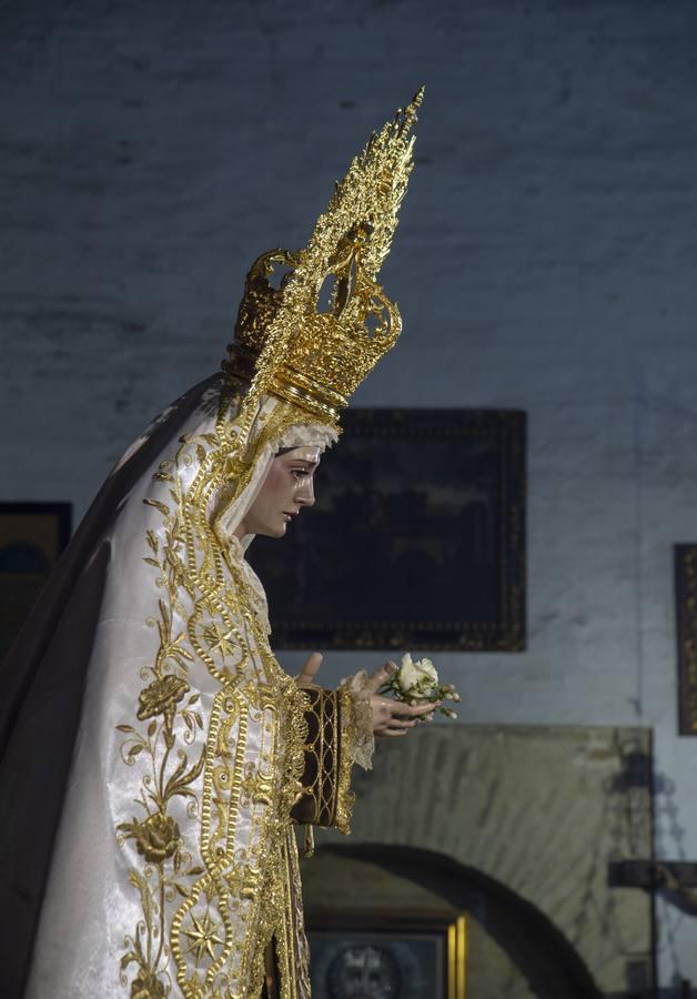 Las imágenes del acto de veneración de la Virgen del Carmen